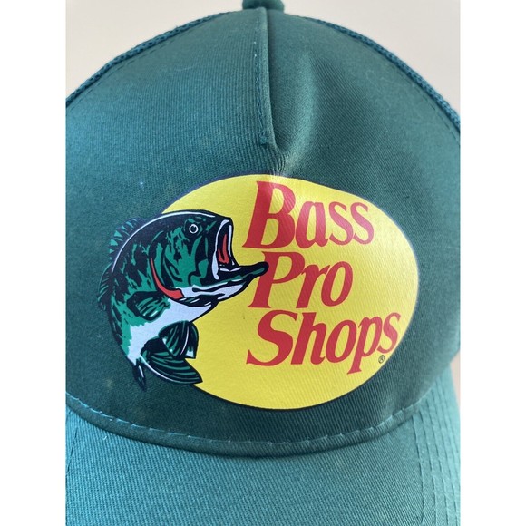 Bass Pro Shops Hat Outdoor Fishing Baseball Trucker Mesh Cap Adjustable SnapBack - Picture 2 of 8